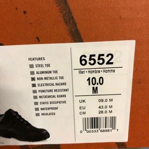 Steel Toe work boots from RedWing